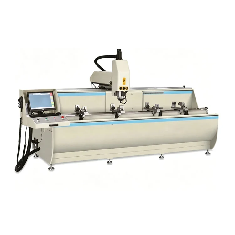 3 अक्ष CNC एल्युमिनियम प्रोफाइल पर्दा पर्खालको लागि मेसिनिङ केन्द्र